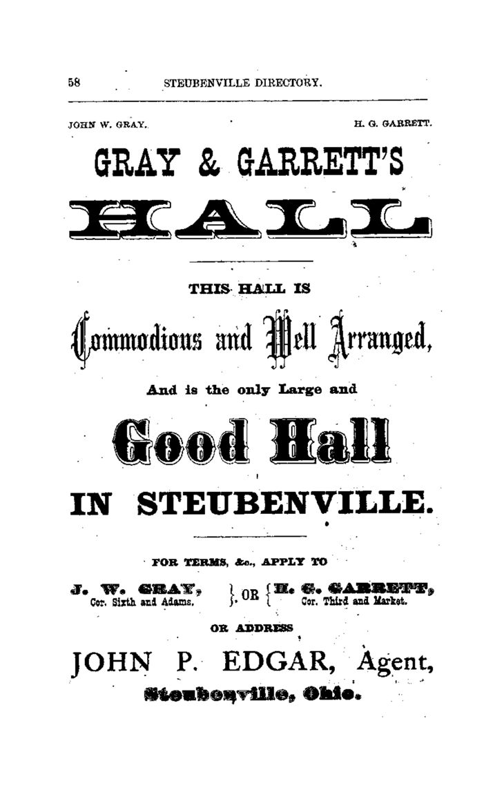 Good Hall in Steubenville
