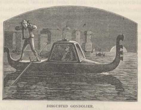 Disgusted Gondolier