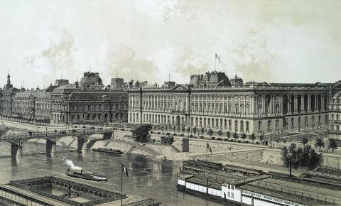 Louvre in 1867
