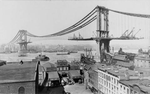 Brooklyn Bridge - 1880