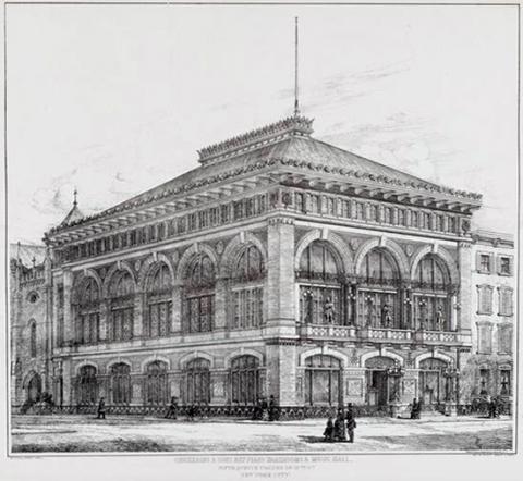 Chickering Hall, New York