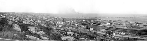 Duluth, MN From the Bluffs 1898