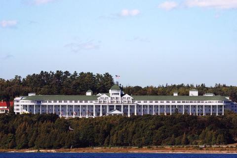 Grand Hotel from Lake