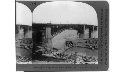 Eads Bridge, Mississippi River, St. Louis
