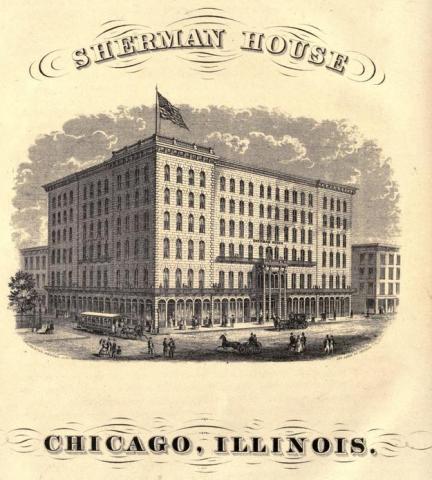 Sherman House, Chicago:  Second Structure