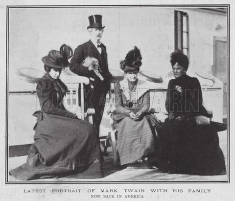 Clemens Family,  1900