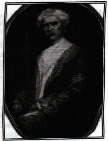 Miniature of Mark Twain