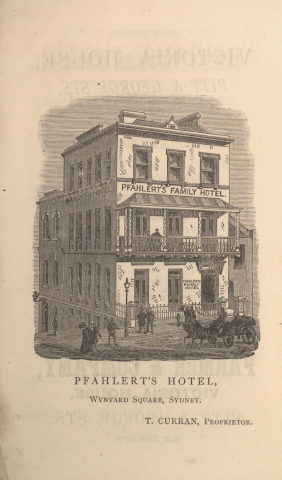 Pfahlert's Hotel, Sydney